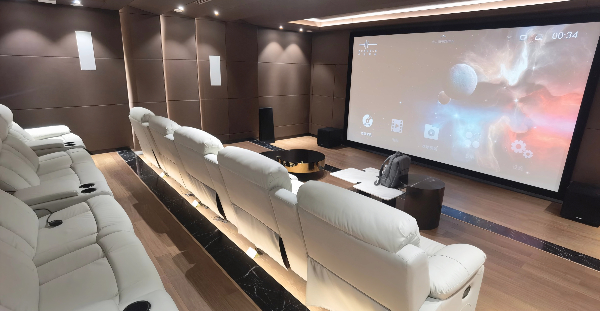 深圳麒麟山莊家庭影院案例-智在頂尖，視界體驗(yàn)